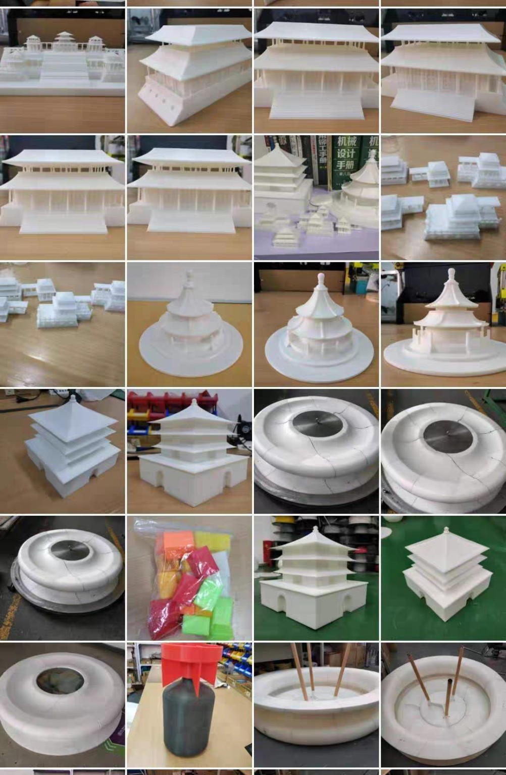 建筑与展示模型实际制作合集